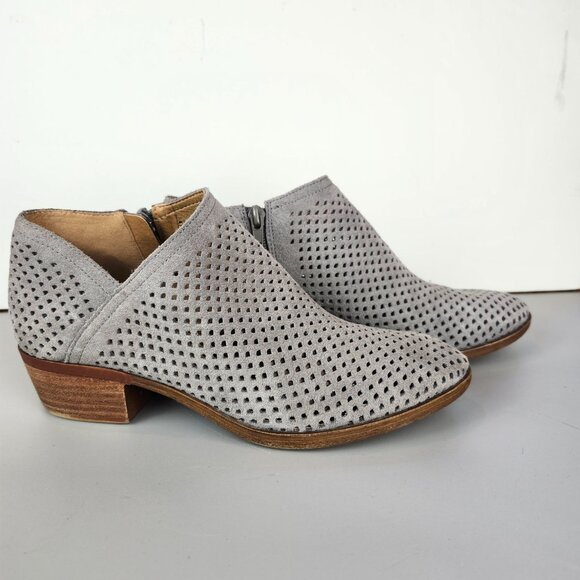 LUCKY BRAND Booties Size 6.5 - Gray - Picture 1 of 7